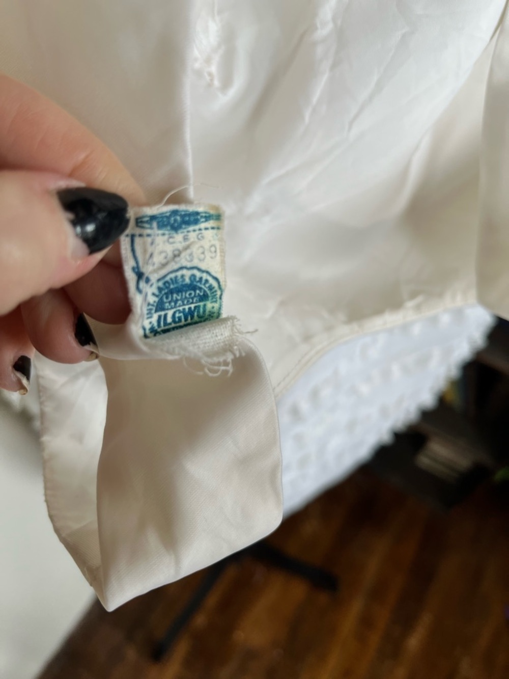 1950s White Wedding dress mcm - Picture 7 of 11